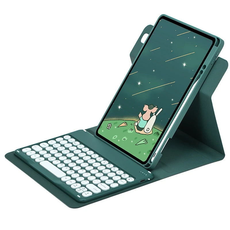 360 °   Étui pour clavier rotatif pour IPad 10e 2022 10.9 Air 5 Air 4, housse magnétique pour IPad Pro 11 Air 3 Pro 10.5 8 9e génération 10.2"