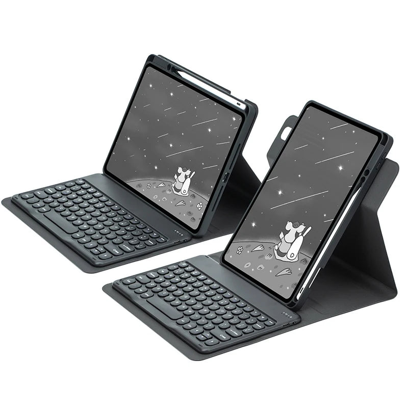 360 °   Étui pour clavier rotatif pour IPad 10e 2022 10.9 Air 5 Air 4, housse magnétique pour IPad Pro 11 Air 3 Pro 10.5 8 9e génération 10.2"