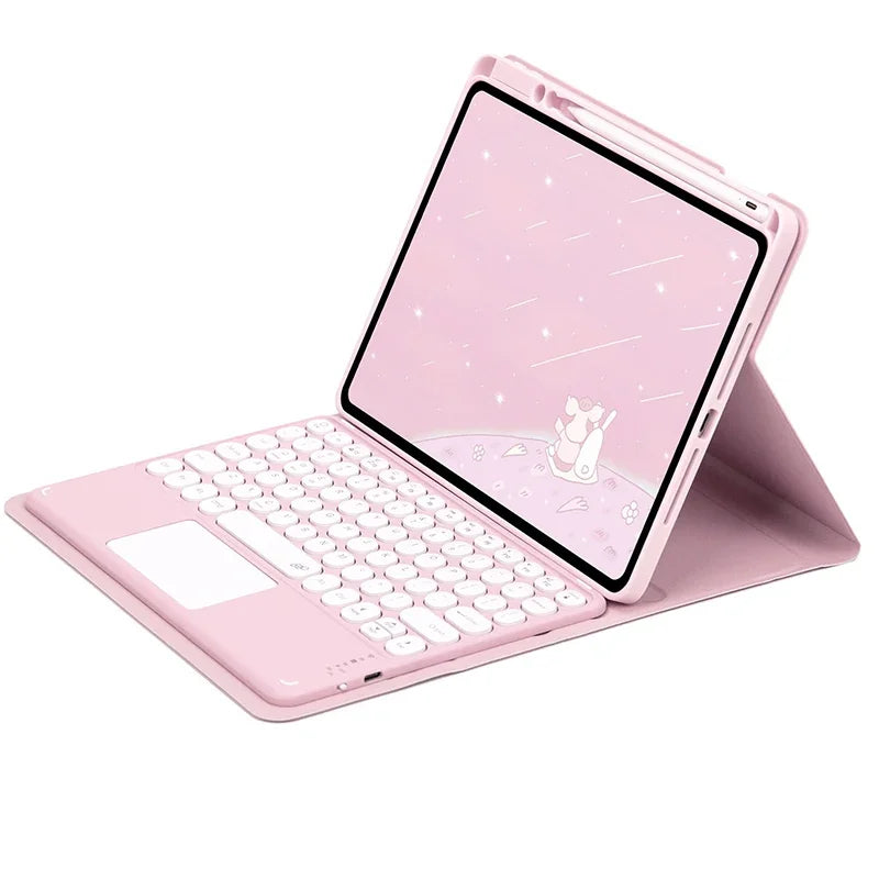 360 °   Étui pour clavier rotatif pour IPad 10e 2022 10.9 Air 5 Air 4, housse magnétique pour IPad Pro 11 Air 3 Pro 10.5 8 9e génération 10.2"